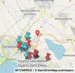 Mappa Z.I. Loc. Pill'e Matta, 09044 Quartucciu CA, Italia (2.475)