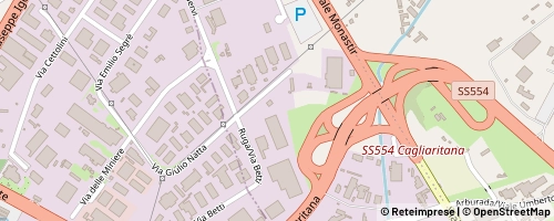 Mappa Cagliari