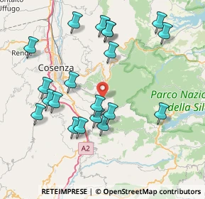 Mappa 87050 Pietrafitta CS, Italia (9.0525)