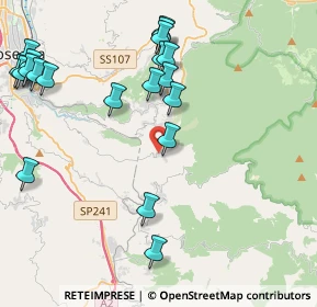 Mappa 87050 Pietrafitta CS, Italia (5.5205)