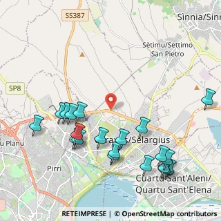 Mappa S.s. 554 km.7, 09047 Selargius CA, Italia (2.6555)