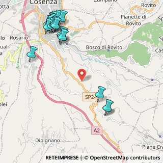 Mappa Contrada Ciomma, 87100 Cosenza CS, Italia (3.1005)