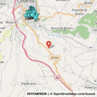Mappa Contrada Ciomma, 87100 Cosenza CS, Italia (3.456)