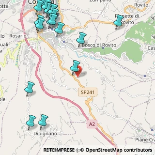 Mappa Contrada Ciomma, 87100 Cosenza CS, Italia (3.59)