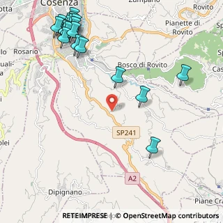 Mappa Contrada Ciomma, 87100 Cosenza CS, Italia (3.239)
