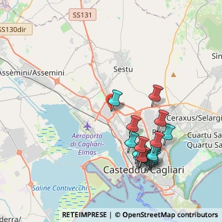 Mappa Via Natta, 09122 Cagliari CA, Italia (4.68813)