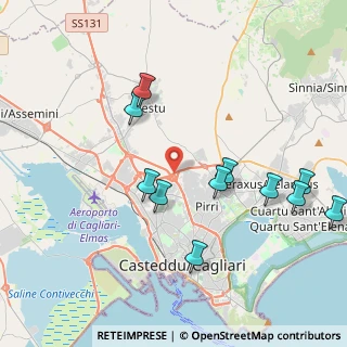 Mappa SS554 Quadrifoglio, 09122 Cagliari CA, Italia (4.69727)