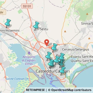 Mappa SS554, 09122 Cagliari CA, Italia (4.69455)
