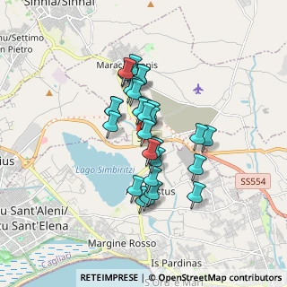 Mappa SS125 km 14.000, 09045 Quartu Sant'Elena CA, Italia (1.43929)