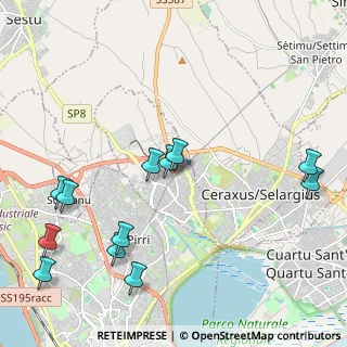 Mappa Via Giulio Cesare, 09042 Cagliari CA, Italia (2.78833)