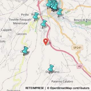 Mappa Dipignano, 87045 Dipignano CS, Italia (3.4255)