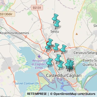 Mappa Via G. Nervi, 09122 Cagliari CA, Italia (3.76615)
