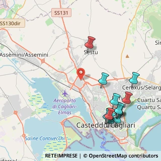 Mappa Via G. Nervi, 09122 Cagliari CA, Italia (5.61077)