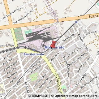 Mappa Via Augusto,  30, 09042 Monserrato, Cagliari (Sardegna)