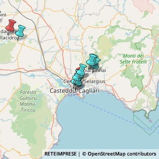 Mappa Monserrato San Gottardo, 09042 Monserrato CA, Italia (14.85818)