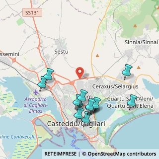 Mappa SS 554 KM 4, 09047 Selargius CA, Italia (4.61429)