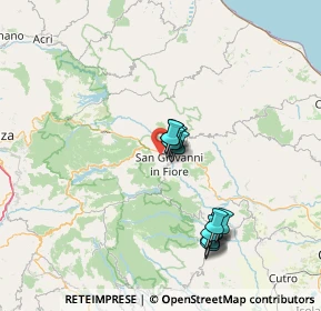 Mappa Zona Industriale PIP, 87055 San Giovanni in Fiore CS, Italia (14.77385)