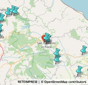 Mappa Zona Industriale PIP, 87055 San Giovanni in Fiore CS, Italia (29.4445)