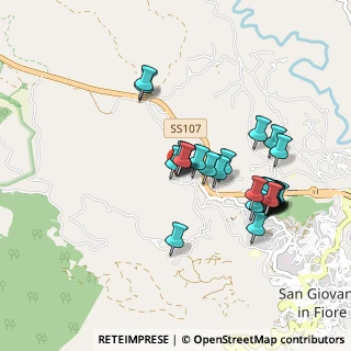 Mappa Contrada Iacoi, 87055 San Giovanni in Fiore CS, Italia (0.94815)