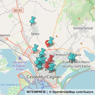 Mappa Via Universita', 09042 Monserrato CA, Italia (4.17)
