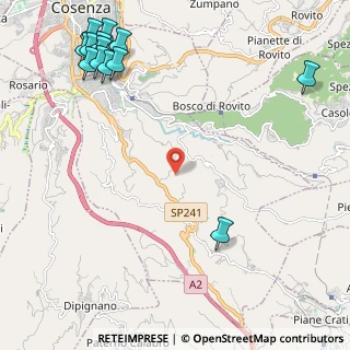 Mappa Contrada Sant'Elia, 87100 Donnici Inferiore CS, Italia (3.52154)