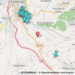 Mappa Contrada Sant'Elia, 87100 Donnici Inferiore CS, Italia (3.0865)