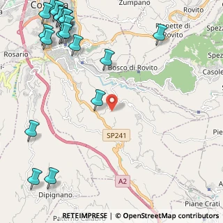 Mappa Contrada S. Elia, 87100 Cosenza CS, Italia (3.7455)