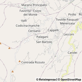 Mappa Cerisano