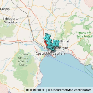 Mappa VIA SEGRE S.N, 09122 Cagliari CA, Italia (16.905)