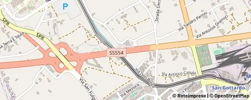 Mappa Monserrato