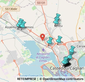 Mappa 09030 Elmas CA, Italia (5.853)