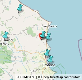 Mappa Via Rosario, 88816 Strongoli KR, Italia (43.35133)