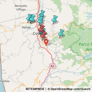 Mappa SS 19 bis, 87100 Cosenza CS, Italia (7.69)