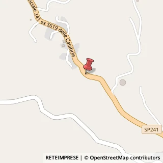 Mappa Strada Statale 19 bis, 87100 Cosenza CS, Italia, 87100 Dipignano, Cosenza (Calabria)