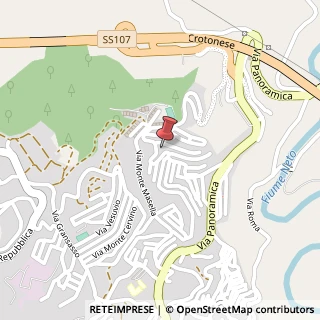 Mappa Via Monte Masella, 188, 87055 San Giovanni in Fiore, Cosenza (Calabria)