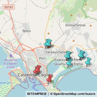 Mappa Via Svetonio, 09042 Monserrato CA, Italia (4.96818)