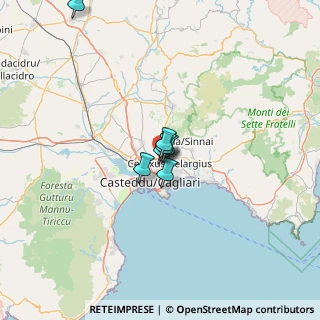 Mappa Via Svetonio, 09042 Monserrato CA, Italia (38.67)