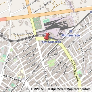 Mappa Via San Cipriano, 12, 09042 Monserrato, Cagliari (Sardegna)