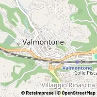 Hartă Valmontone