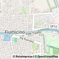 Karte Fiumicino