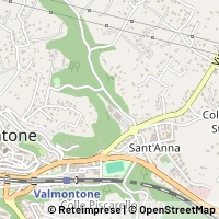 Kort Valmontone