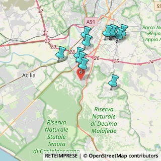 Mappa Largo Lido Duranti, 00128 Roma RM, Italia (3.94833)