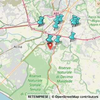 Mappa Largo Lido Duranti, 00128 Roma RM, Italia (4.01417)