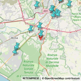 Mappa Largo Lido Duranti, 00128 Roma RM, Italia (6.07714)