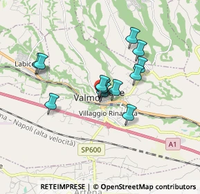 Mappa Via Nazionale, 00038 Valmontone RM, Italia (1.37538)
