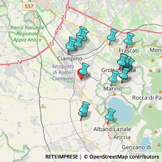 Mappa Via Quarto Sant'Antonio, 00047 Marino RM, Italia (4.26263)