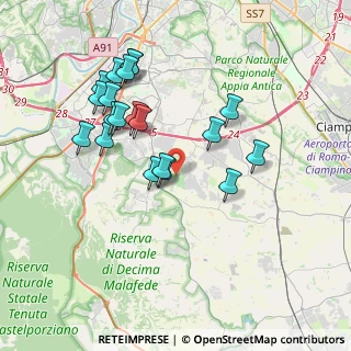 Mappa Via Pietro Cuppari, 00134 Roma RM, Italia (3.8115)