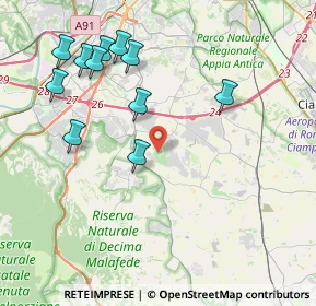 Mappa Via Pietro Cuppari, 00134 Roma RM, Italia (4.61273)