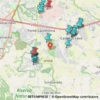 Mappa Via Pietro Cuppari, 00134 La Torretta RM, Italia (2.4405)