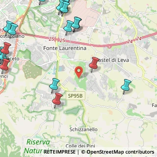 Mappa Via Pietro Cuppari, 00134 Roma RM, Italia (3.6165)